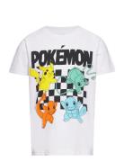 Nkmjulin Pokemon Ss Top Noos Bfu Tops T-shirts Short-sleeved White Nam...