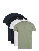 Hco. Guys Knits Tops T-shirts Short-sleeved Grey Hollister