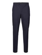 Slim Fit Wool Suit Trousers Bottoms Trousers Formal Navy Mango