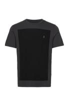 Lobke Ss Crew Tops T-shirts Short-sleeved Black AllSaints