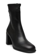 Nivel_Mar_Stb Shoes Boots Ankle Boots Ankle Boots With Heel Black UNIS...