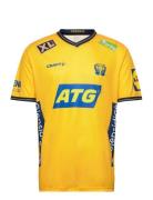 Sweden Handball Replica Tee M Sport T-shirts Short-sleeved Yellow Craf...