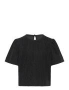 Nkfrunic Ss Top R Tops T-shirts Short-sleeved Black Name It