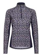 Floral Quarter-Zip Pullover Sport Sweat-shirts & Hoodies Sweat-shirts ...