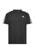 Otr E 3S Tee Sport T-shirts Short-sleeved Black Adidas Performance