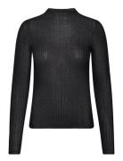 Enfrog T-N Ls Knit 7059 Tops T-shirts & Tops Long-sleeved Black Envii