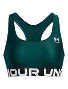 Ua Hg Authentics Mid Branded Sport Bras & Tops Sports Bras - All Green...