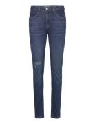 Mmbradford Crow Jeans Bottoms Jeans Straight-regular Blue MOS MOSH