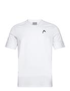 Play Tech T-Shirt Uni Men Sport T-shirts Short-sleeved White Head