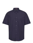 Relegant_6-Short Tops Shirts Short-sleeved Navy BOSS