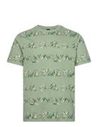 Onsnewiason Life Reg Aop Stripe Ss Tee Tops T-shirts Short-sleeved Gre...
