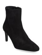 Rounded Classic Bootie Shoes Boots Ankle Boots Ankle Boots With Heel B...