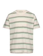 Striped T-Shirt Tops T-shirts Short-sleeved Multi/patterned Tom Tailor