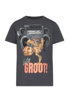 Nkmfrode Gotg Ss Top Box Mar Tops T-shirts Short-sleeved Black Name It