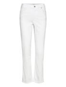 Pd-Trisha Jeans White Bottoms Jeans Straight-regular White Pieszak
