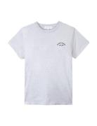 Popin Mini Manufacture/Gots Designers T-shirts Short-sleeved Grey Mais...