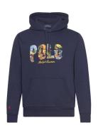 Logo Fleece Hoodie Tops Sweat-shirts & Hoodies Hoodies Navy Polo Ralph...