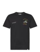 Car Wash T-Shirt Tops T-shirts Short-sleeved Black Les Deux