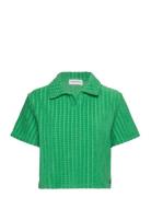 Marces Nb Tops T-shirts & Tops Short-sleeved Green Maison Labiche Pari...