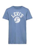 Levi's® Surfs Up Tee Tops T-shirts Short-sleeved Blue Levi's