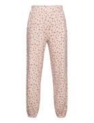 Pants Crepe Bottoms Trousers Multi/patterned Creamie