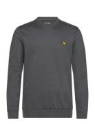 Crew Neck Fly Fleece Sport Sweat-shirts & Hoodies Sweat-shirts Grey Ly...