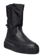 Snowmont Mid Boot Shoes Boots Ankle Boots Ankle Boots Flat Heel Black ...