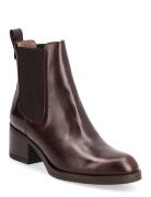 Yani Shoes Boots Ankle Boots Ankle Boots With Heel Brown Wonders