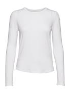 18 The Modal Blouse Tops T-shirts & Tops Long-sleeved White My Essenti...