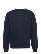 Adler Sweat O-Neck Tops Sweat-shirts & Hoodies Sweat-shirts Navy U.S. ...