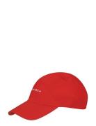 Sporty Cap Sport Headwear Caps Red Röhnisch