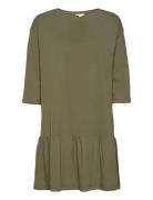 Dresses Knitted Knelang Kjole Green EDC By Esprit