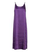 Onlcosmo Slip Midi Dress Ptm Knelang Kjole Purple ONLY