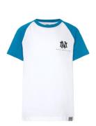 Single Thorlino Raglan Tee Tops T-shirts Short-sleeved White Mads Nørg...