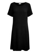 Kaliny Dress Knelang Kjole Black Kaffe