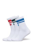 Nb Essentials Line Midcalf 3 Pack Sport Socks Regular Socks White New ...