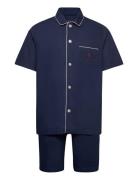 Cotton-Sle-Set Pyjamas Navy Polo Ralph Lauren Underwear