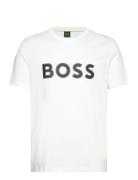 Tee 1 Sport T-shirts Short-sleeved White BOSS