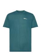 Vonnan S/S T M Sport T-shirts Short-sleeved Blue Jack Wolfskin