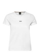 Eventsa Tops T-shirts & Tops Short-sleeved White BOSS