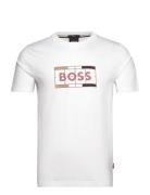 Tessler 186 Tops T-shirts Short-sleeved White BOSS