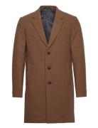 Jjemorrison Wool Coat Sn Ullfrakk Frakk Brown Jack & J S