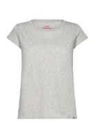 Organic Jersey Teasy Tee Fav Tops T-shirts & Tops Short-sleeved Grey M...