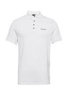 Polo Tops Polos Short-sleeved White Armani Exchange