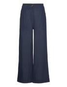 Trousers Bottoms Trousers Wide Leg Navy Sofie Schnoor