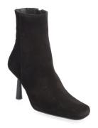 Frappe Ankle Boots Shoes Boots Ankle Boots Ankle Boots With Heel Black...