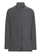 Fleece Jacket, Full Zip Outerwear Fleece Outerwear Fleece Jackets Grey...