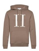 Encore Hoodie Tops Sweat-shirts & Hoodies Hoodies Brown Les Deux