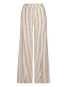 Eskasia Pants Bottoms Trousers Straight Leg Beige Esme Studios