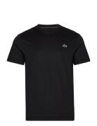Tee-Shirt&Turtle Neck Sport T-shirts Short-sleeved Black Lacoste